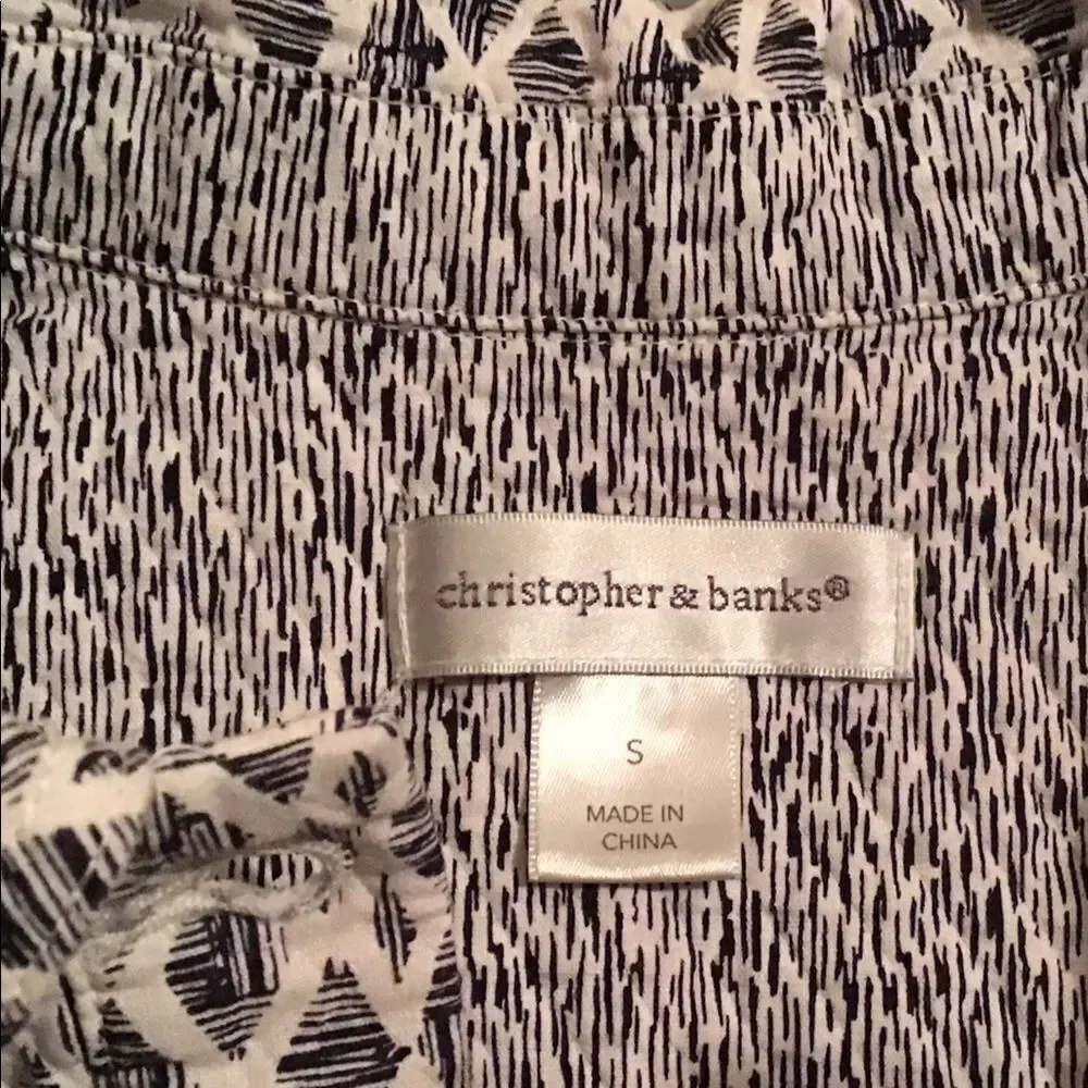 Christopher & Banks cute printed